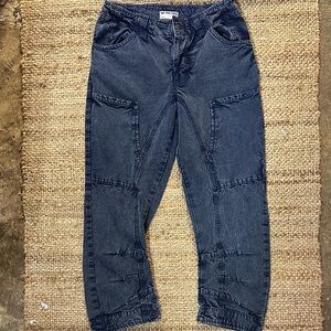 We The Free Indigo Cargo Jeans